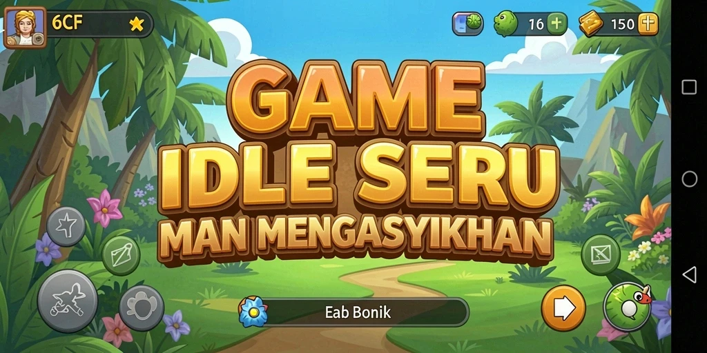 Screenshot gameplay 6CF yang menunjukkan karakter sedang beraksi.