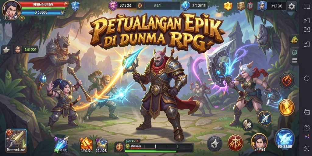 Tampilan gameplay menakjubkan dari 8768 yang penuh aksi.