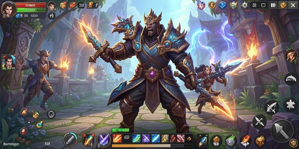 Tampilan gameplay seru dari BETWIN88 yang mengasyikkan.