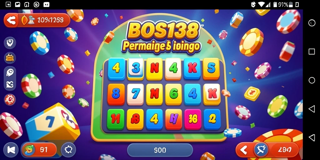 Screenshot gameplay BOS138 yang menunjukkan keramaian permainan Bingo.
