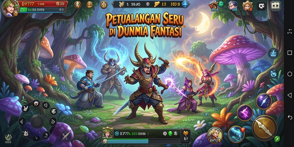 Gameplay seru dalam dunia petualangan yang menakjubkan.