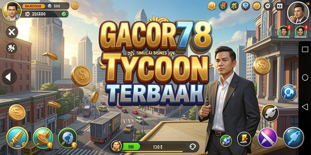 Tampilan gameplay GACOR78 yang menarik dan dinamis.