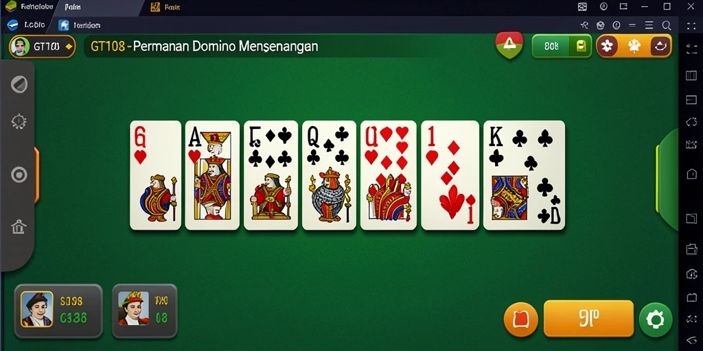 Tampilan gameplay GT108 yang seru dan interaktif.