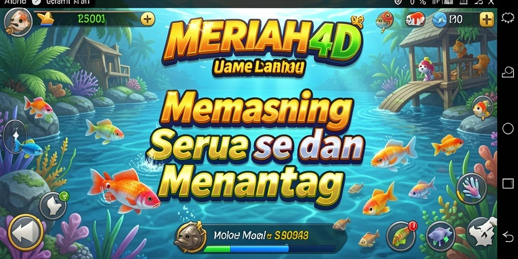 Tangkapan ikan besar dalam gameplay MERIAH4D.