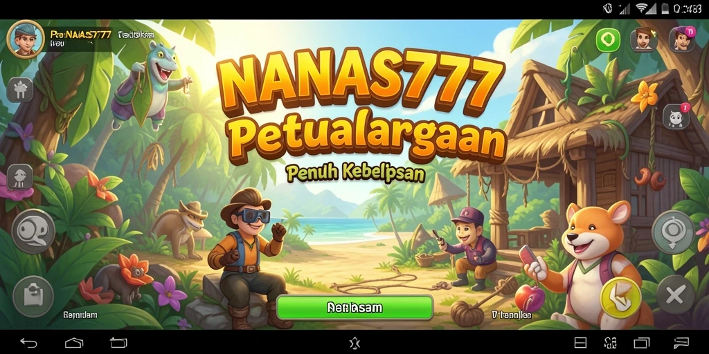 Tampilan gameplay NANAS777 yang menakjubkan di dunia terbuka.